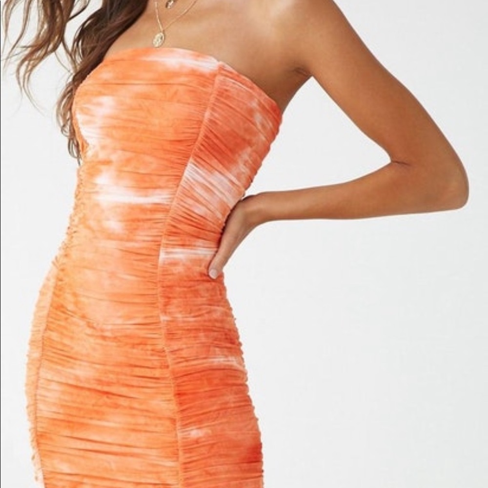 TIE DIE DRESS- NEVER WORN
